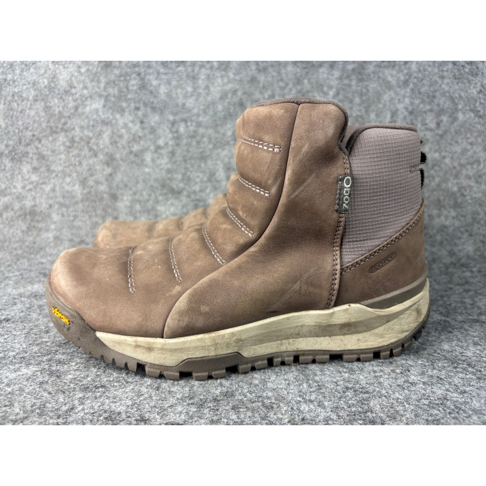 Oboz Sphinx Pull-On Boots Womens 6.5 Waterproof Insulated Vibram Arctic Grip
